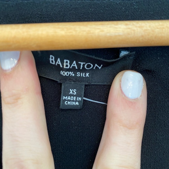 Babaton 100% silk blouse - Picture 2 of 3